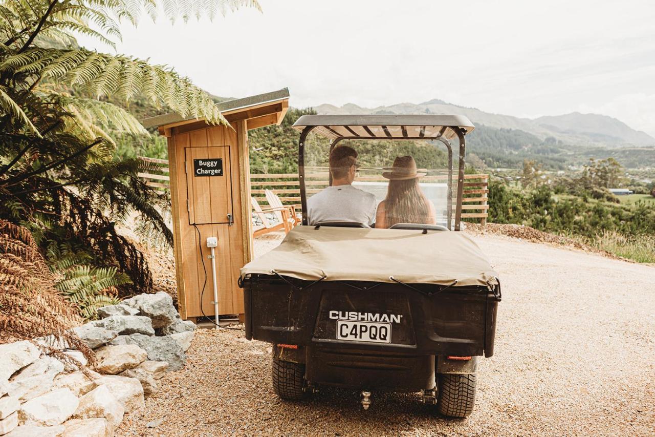 Tarakohe Drift Off Grid Luxury Eco Glamping酒店 外观 照片